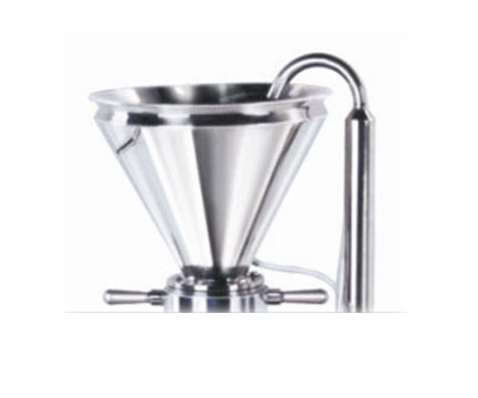 Colloid Mill-Water cooled Hopper & recirculation Pipe Colloid Mill-Water cooled Hopper & recirculation Pipe